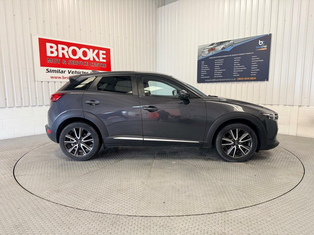 Mazda CX-3 2.0 Skyactiv-g Sport Nav Euro 6 Ss NV66FFT Grey #4