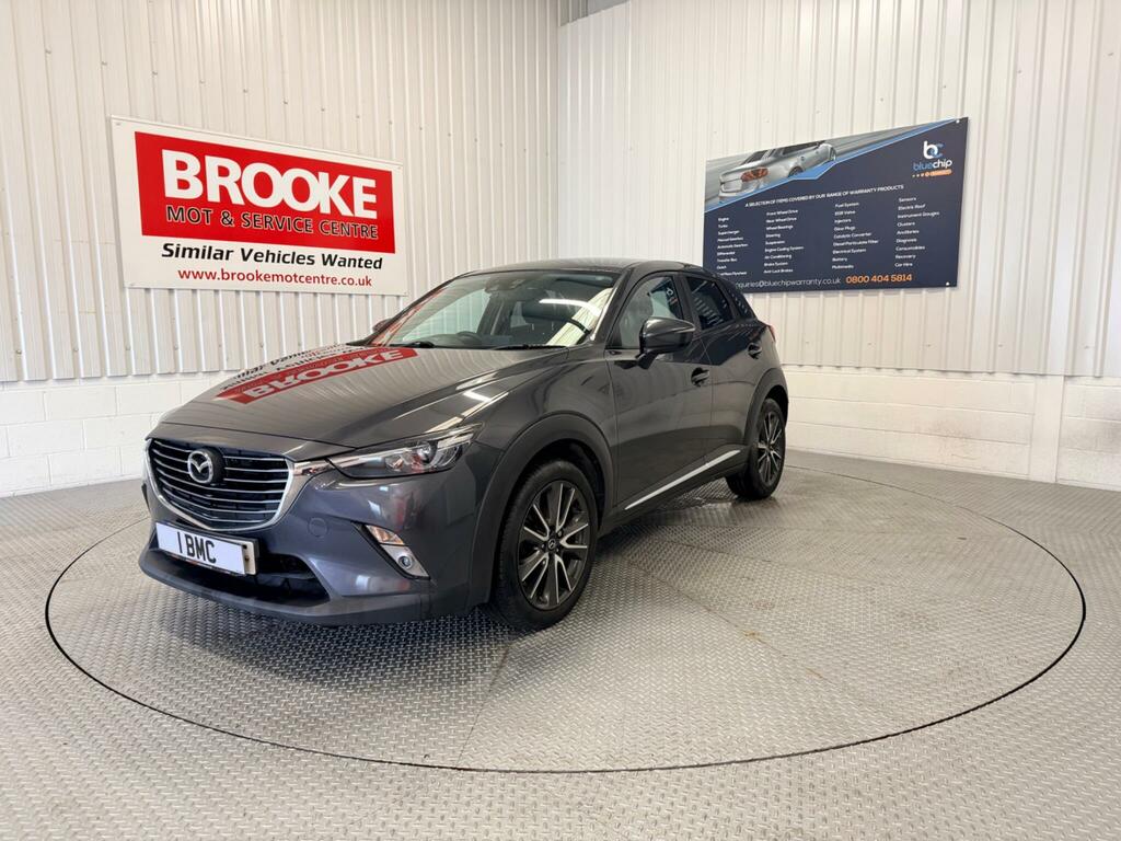 Mazda CX-3 2.0 Skyactiv-g Sport Nav Euro 6 Ss NV66FFT Grey #2