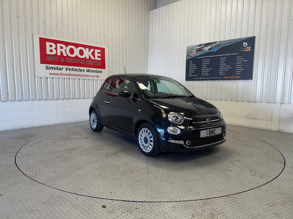 Fiat 500 1.2 Lounge Euro 6 Ss Black