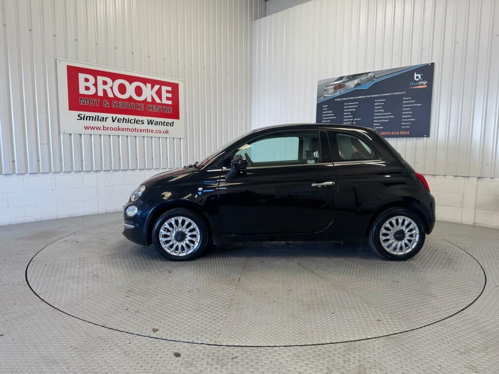Fiat 500 1.2 Lounge Euro 6 Ss ET66KNM Black #4