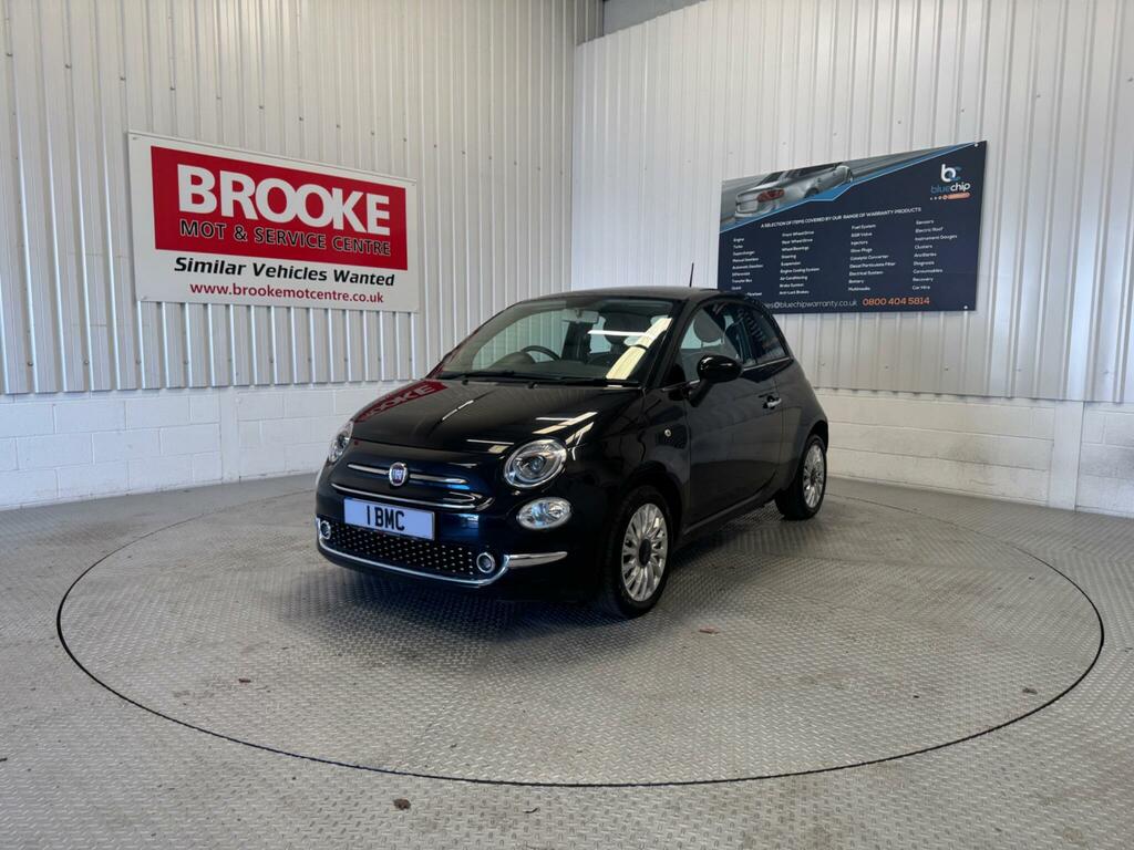 Fiat 500 1.2 Lounge Euro 6 Ss ET66KNM Black #3