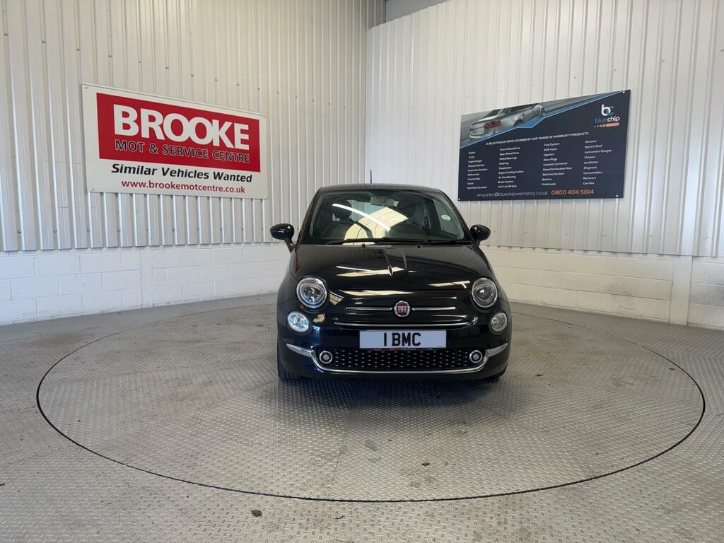 Fiat 500 1.2 Lounge Euro 6 Ss ET66KNM Black #2