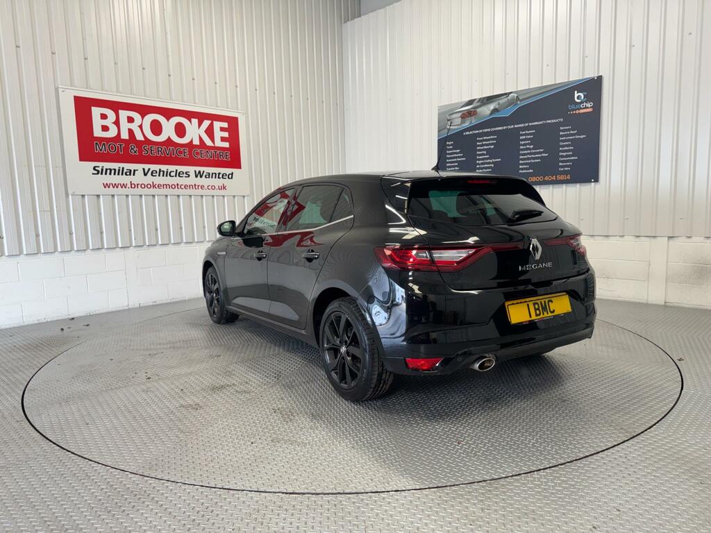 Renault Megane 1.3 Tce Iconic Euro 6 Ss Black #5