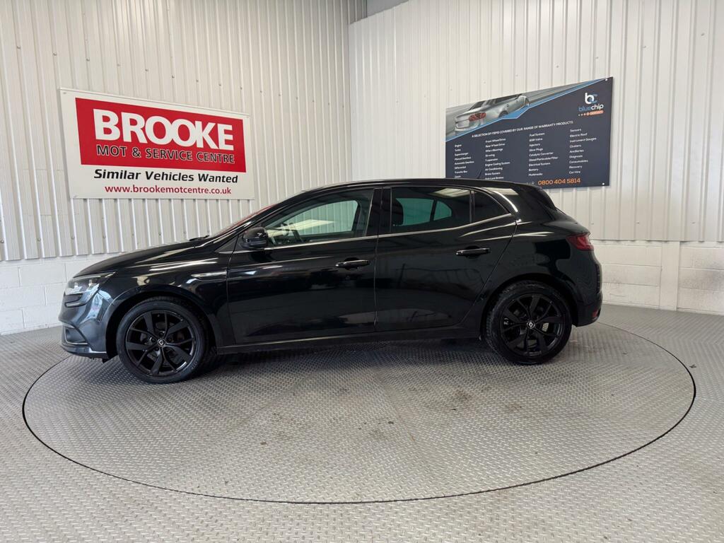Renault Megane 1.3 Tce Iconic Euro 6 Ss Black #4
