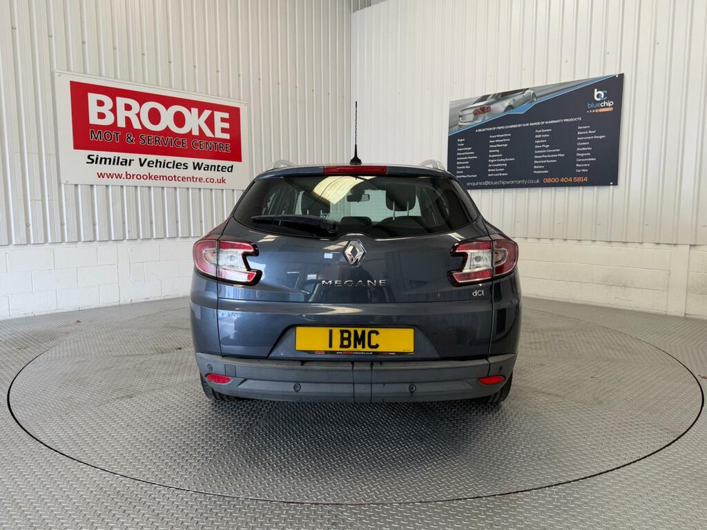 Renault Megane 1.5 Dci Dynamique Nav Sport Tourer Euro 6 Ss AK65ORJ Grey #4