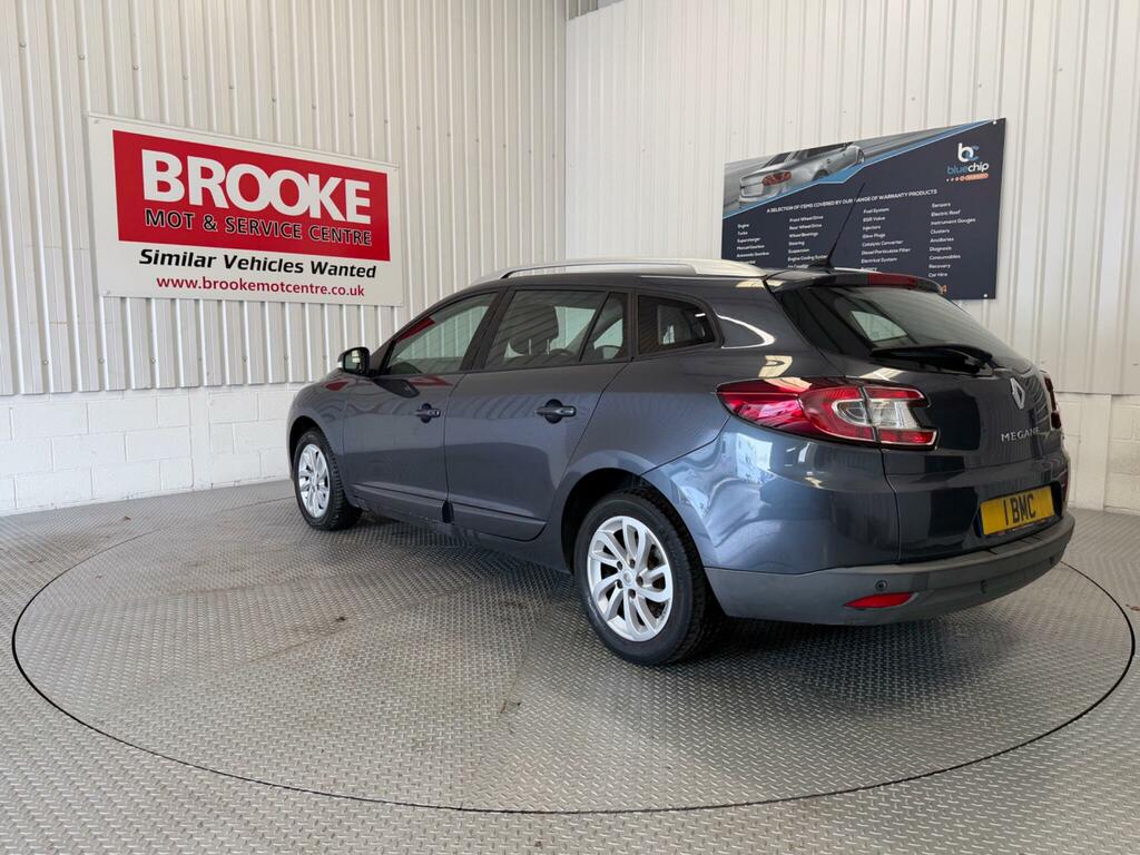 Renault Megane 1.5 Dci Dynamique Nav Sport Tourer Euro 6 Ss AK65ORJ Grey #5