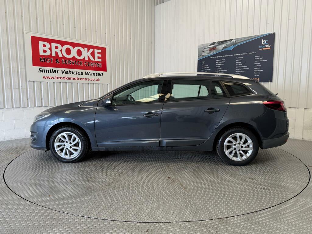 Renault Megane 1.5 Dci Dynamique Nav Sport Tourer Euro 6 Ss AK65ORJ Grey #6