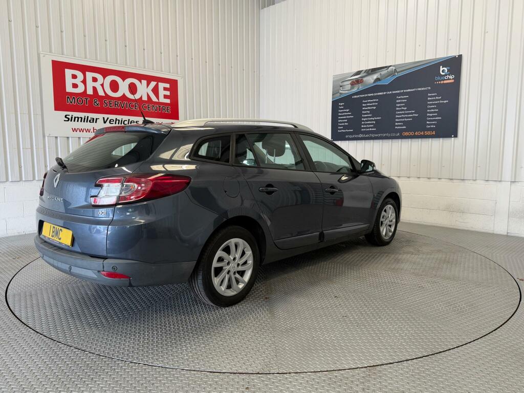 Renault Megane 1.5 Dci Dynamique Nav Sport Tourer Euro 6 Ss AK65ORJ Grey #3