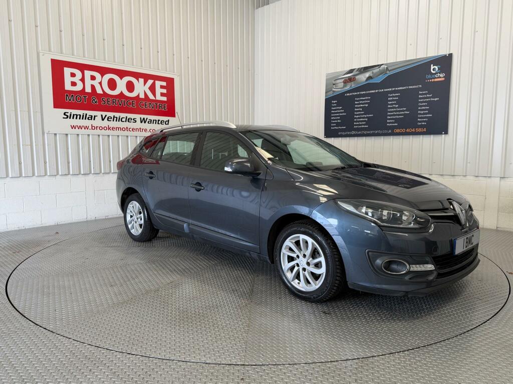 Renault Megane 1.5 Dci Dynamique Nav Sport Tourer Euro 6 Ss Grey