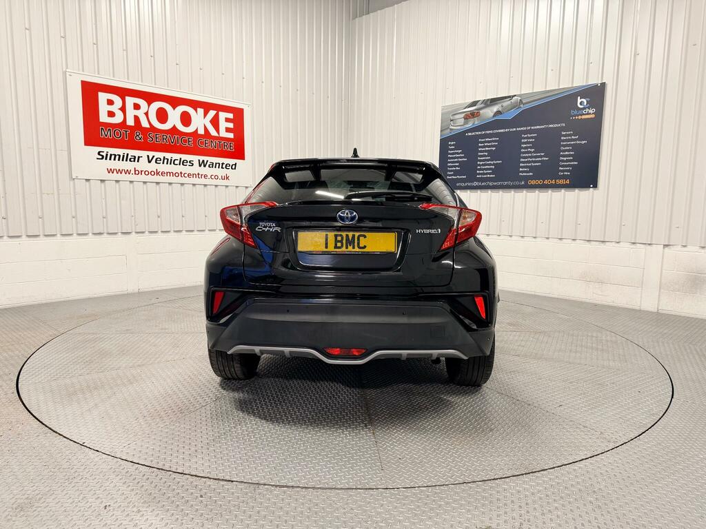 Toyota C-Hr 1.8 Vvt-h Excel Cvt Euro 6 Ss WO17XSG Black #6