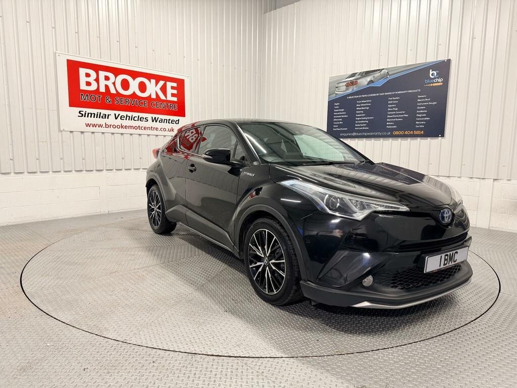 Toyota C-Hr 1.8 Vvt-h Excel Cvt Euro 6 Ss Black