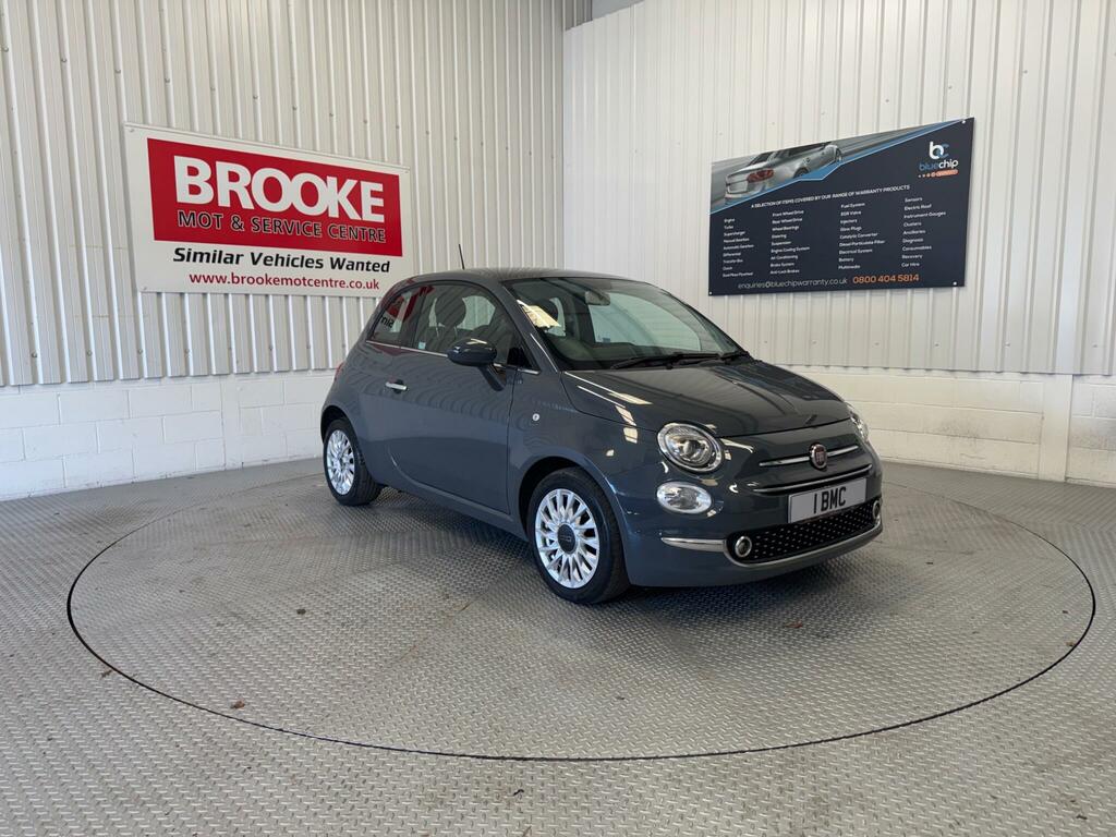 Fiat 500 1.2 Lounge Euro 6 Ss Grey