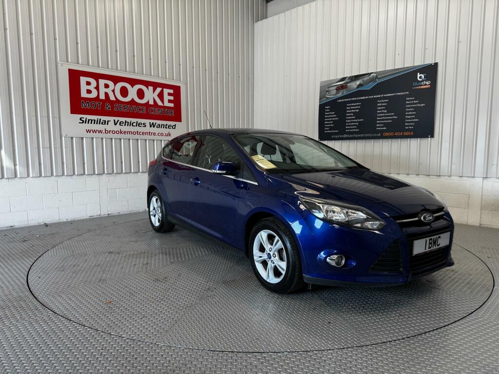 Ford Focus 1.0T Ecoboost Zetec Euro 5 Ss Blue