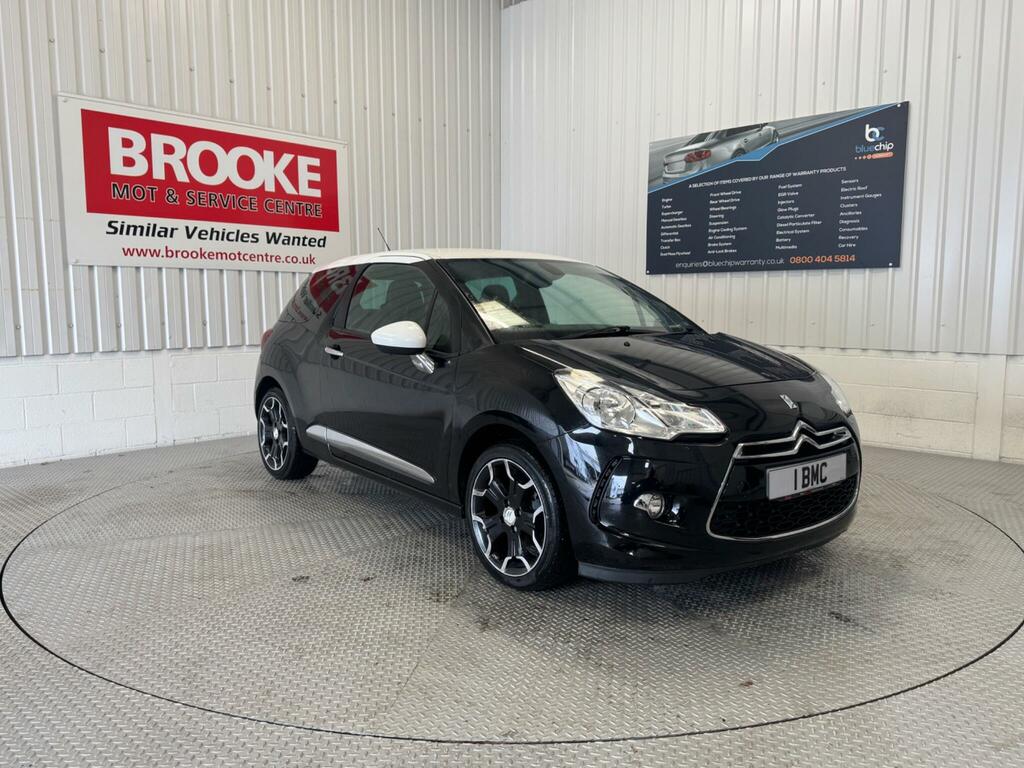 Citroen DS3 1.6 Vti Dstyle Plus Euro 5 Black