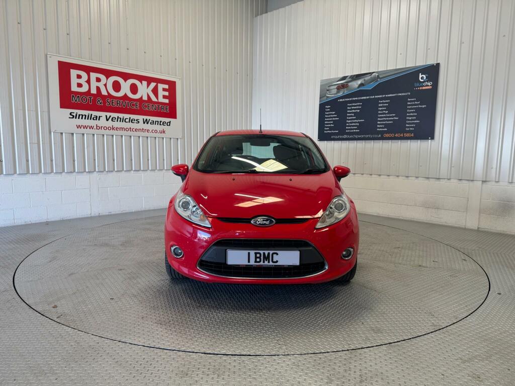 Ford Fiesta 1.4 Tdci Dpf Zetec AP11AGZ Red #2