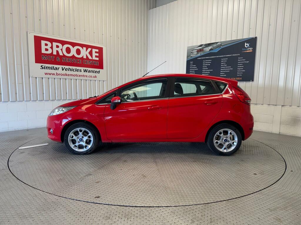Ford Fiesta 1.4 Tdci Dpf Zetec AP11AGZ Red #4