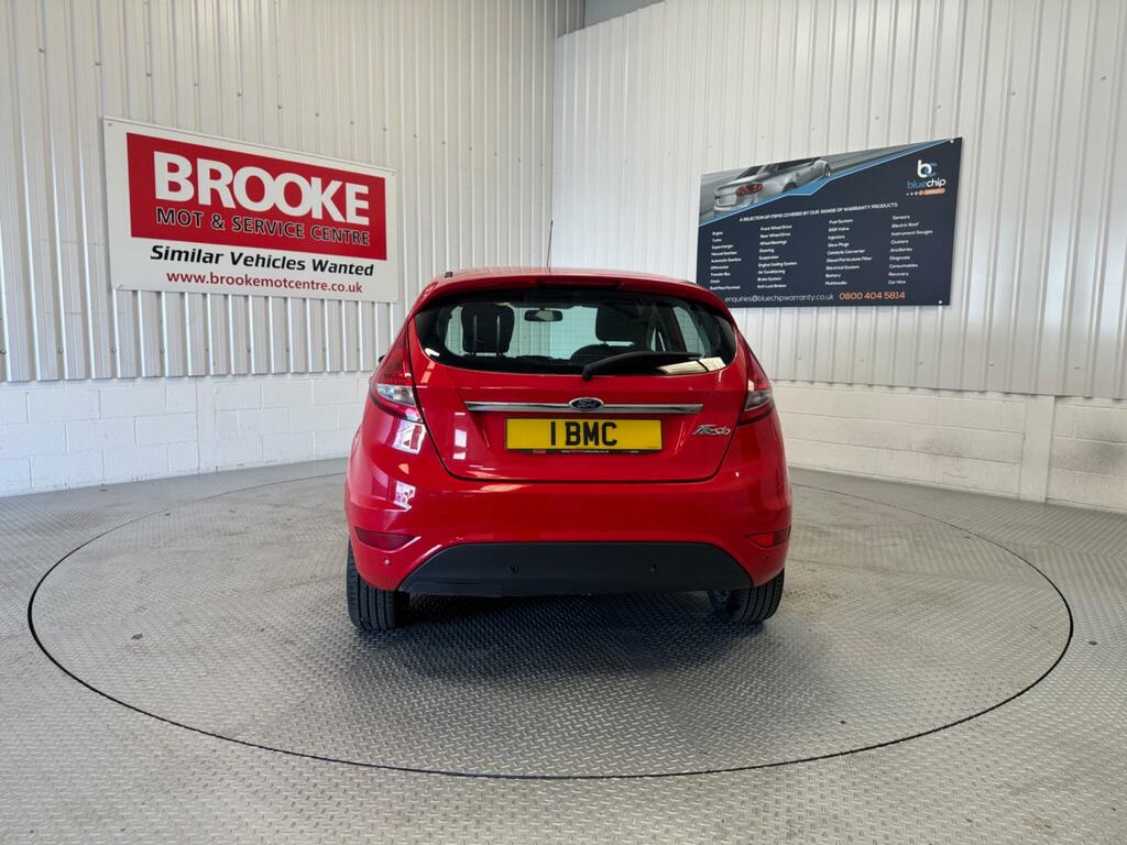 Ford Fiesta 1.4 Tdci Dpf Zetec AP11AGZ Red #6