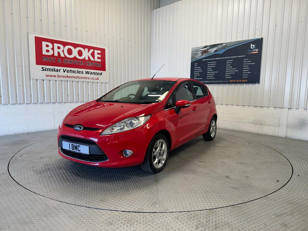 Ford Fiesta 1.4 Tdci Dpf Zetec AP11AGZ Red #3
