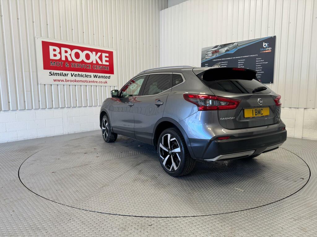 Nissan Qashqai 1.3 Dig-t Tekna Euro 6 Ss GM68NKO Grey #5