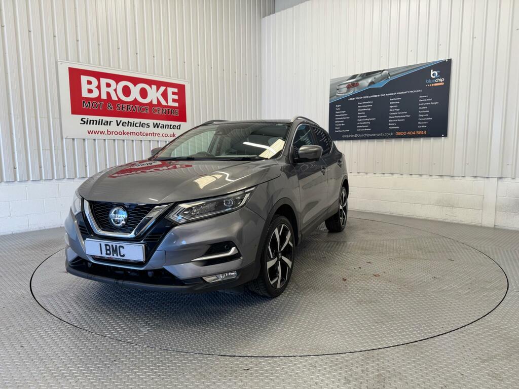 Nissan Qashqai 1.3 Dig-t Tekna Euro 6 Ss GM68NKO Grey #3