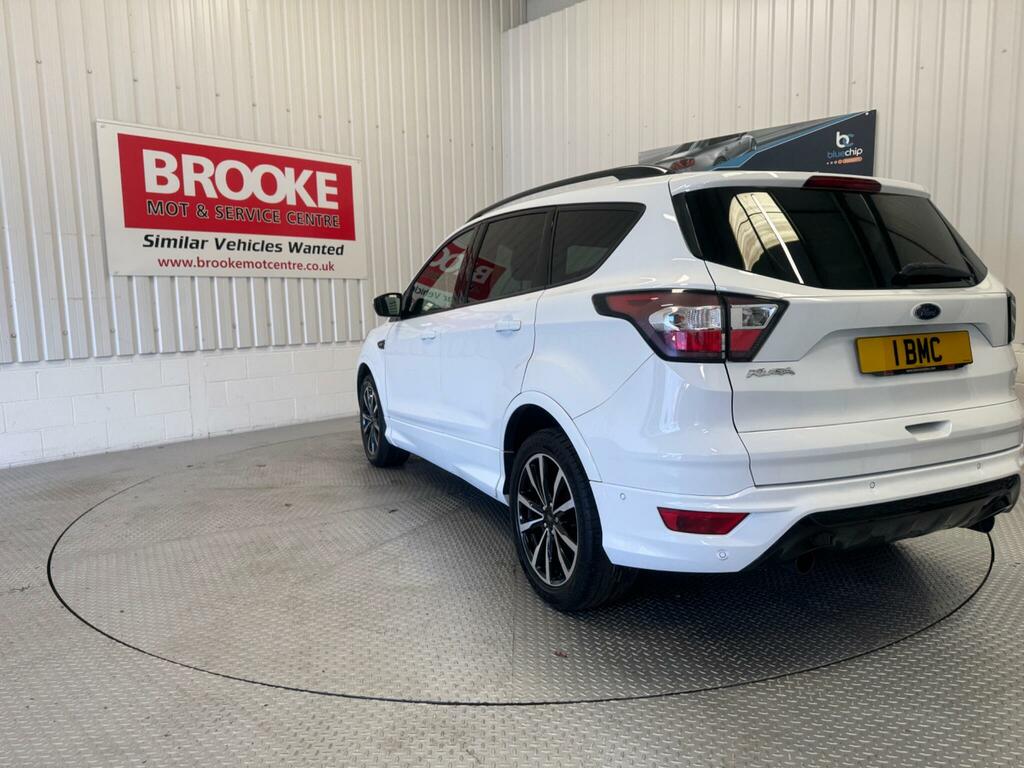 Ford Kuga 2.0 Tdci Ecoblue St-line Euro 6 Ss EU67VXN White #5