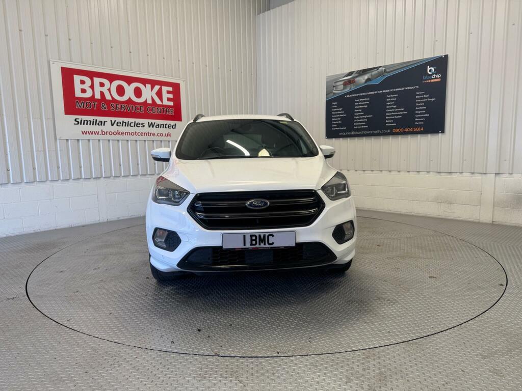 Ford Kuga 2.0 Tdci Ecoblue St-line Euro 6 Ss EU67VXN White #2