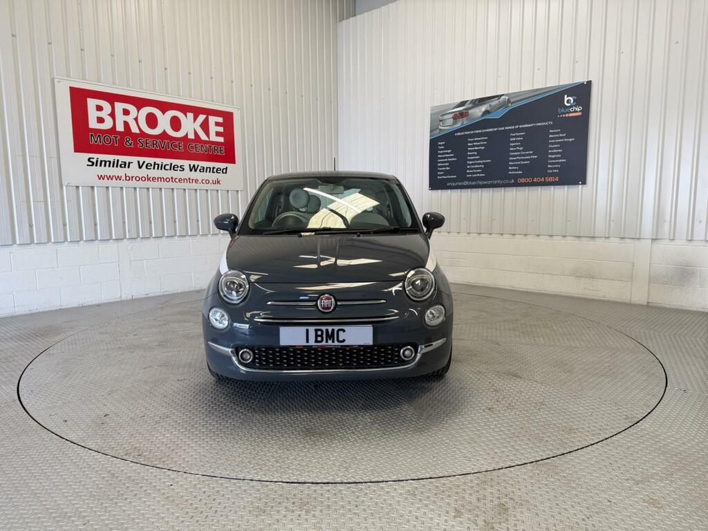 Fiat 500 1.2 Lounge Euro 6 Ss KJ68GRF Grey #2