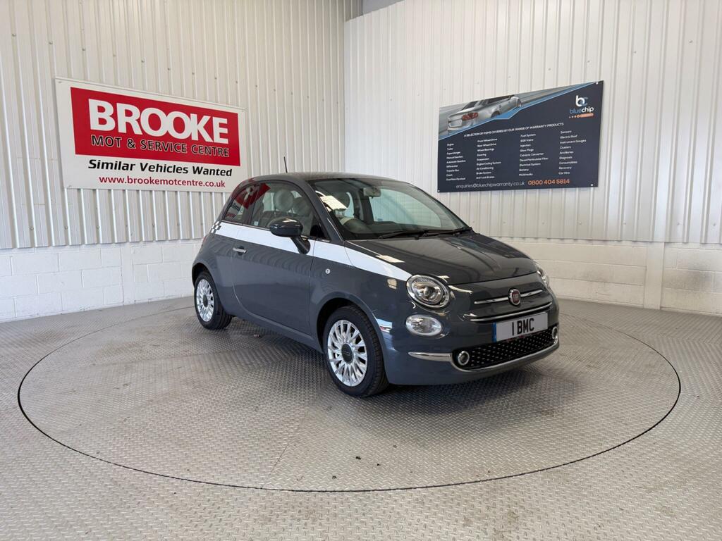 Fiat 500 1.2 Lounge Euro 6 Ss Grey