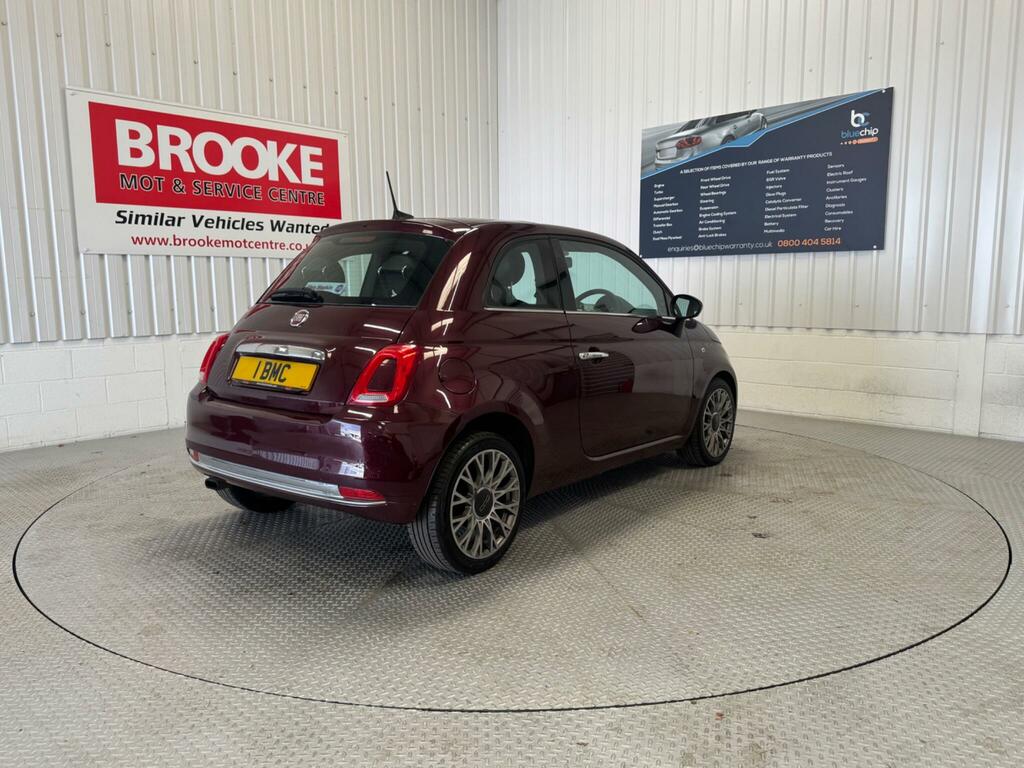 Fiat 500 0.9 Twinair Star Euro 6 Ss KK69GUF Red #6