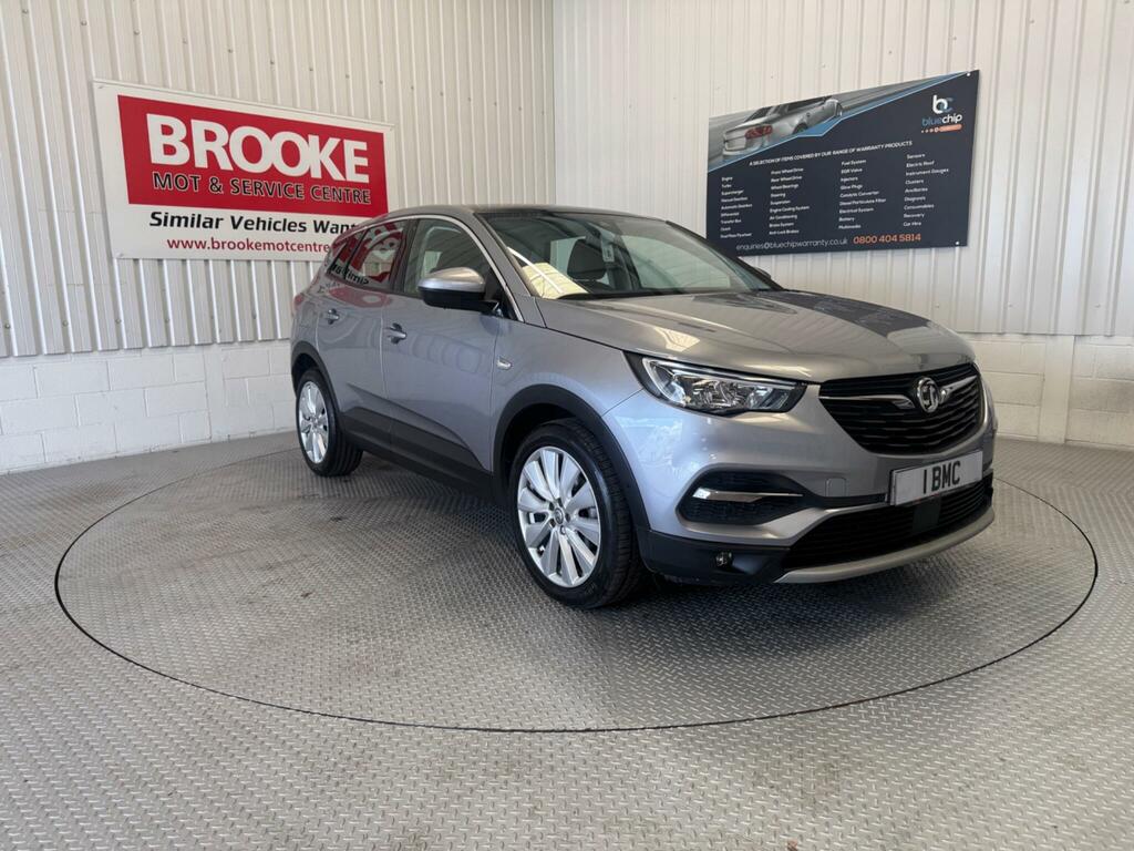 Vauxhall Grandland X 1.2 Turbo Elite Nav Euro 6 Ss Grey