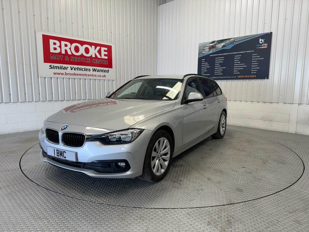 BMW 3 Series 2.0 318D Se Touring Euro 6 Ss HV66VYY Silver #3