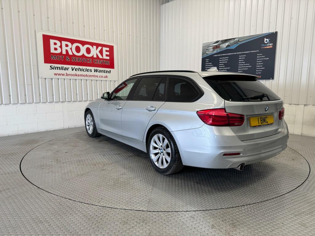 BMW 3 Series 2.0 318D Se Touring Euro 6 Ss HV66VYY Silver #5