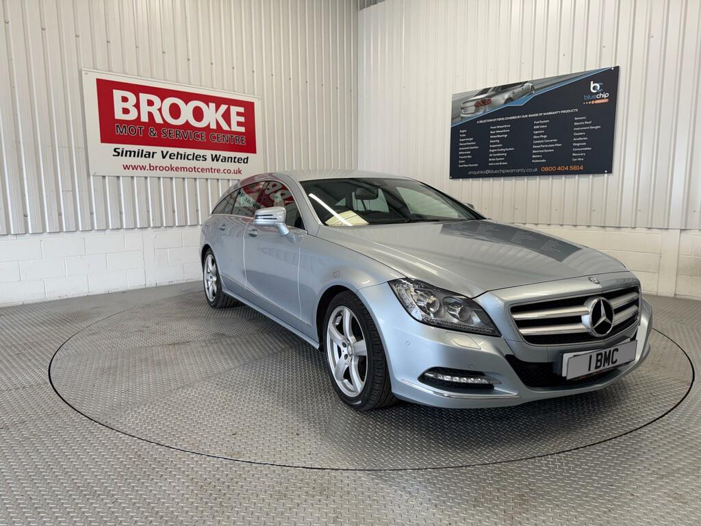 Mercedes-Benz CLS 3.0 Cls350 Cdi V6 Shooting Brake G-tronic Euro 5 Silver