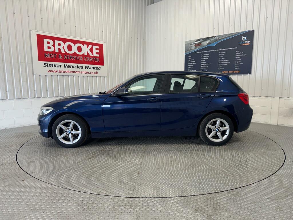 BMW 1 Series 1.5 116D Se Business Euro 6 Ss FG18GCY Blue #4