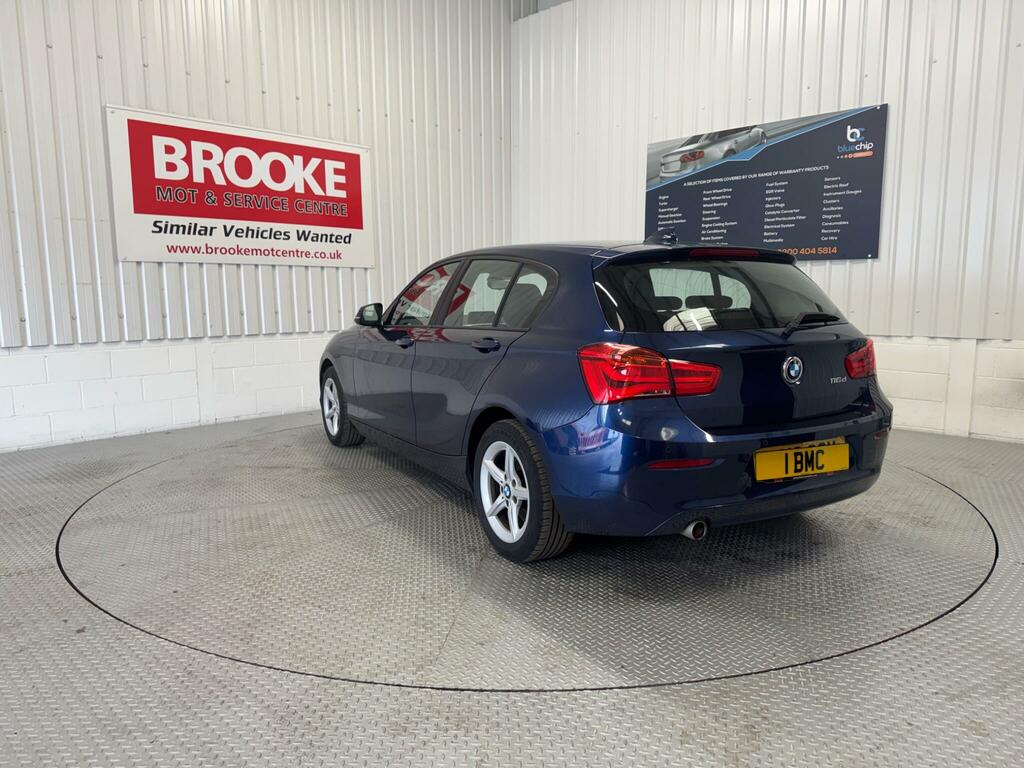 BMW 1 Series 1.5 116D Se Business Euro 6 Ss FG18GCY Blue #5