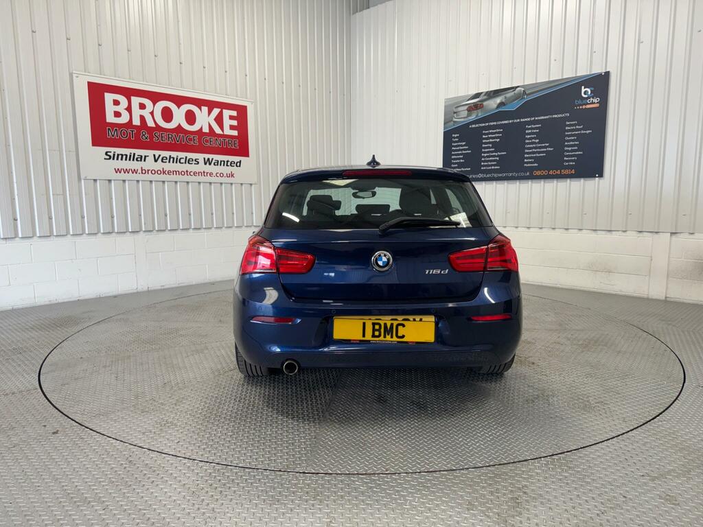 BMW 1 Series 1.5 116D Se Business Euro 6 Ss FG18GCY Blue #6