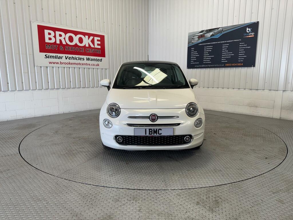 Fiat 500 1.2 Lounge Euro 6 Ss VE18KRF White #2
