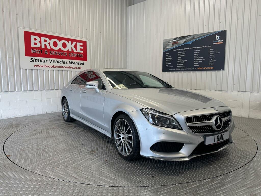Mercedes-Benz CLS 2.1 Cls220d Amg Line Premium Coupe G-tronic Eur Silver