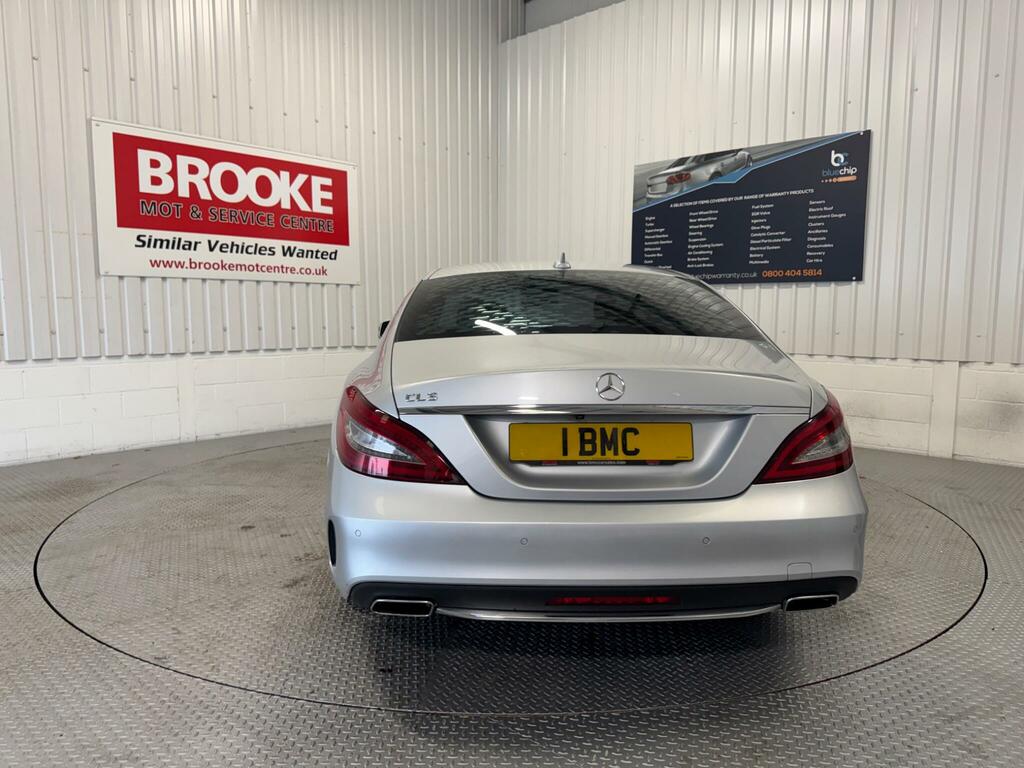 Mercedes-Benz CLS 2.1 Cls220d Amg Line Premium Coupe G-tronic Eur LM66EZH Silver #6