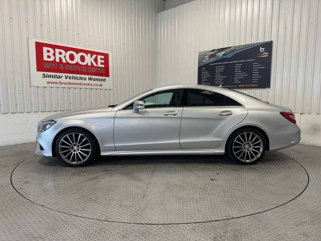 Mercedes-Benz CLS 2.1 Cls220d Amg Line Premium Coupe G-tronic Eur LM66EZH Silver #4