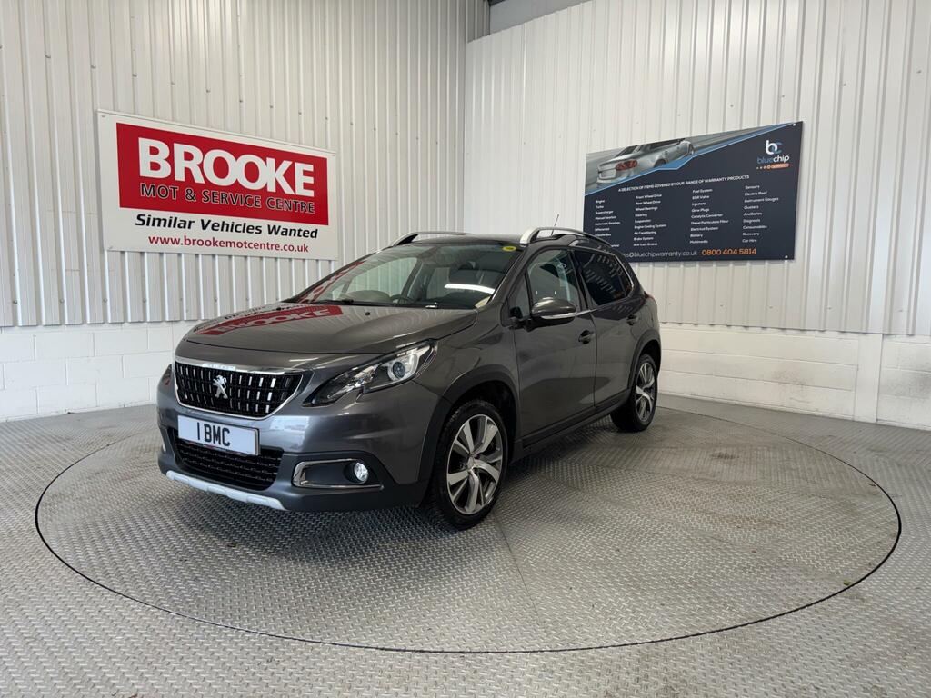 Peugeot 2008 1.2 Puretech Allure Premium Eat Euro 6 Ss WF69ZGX Grey #2