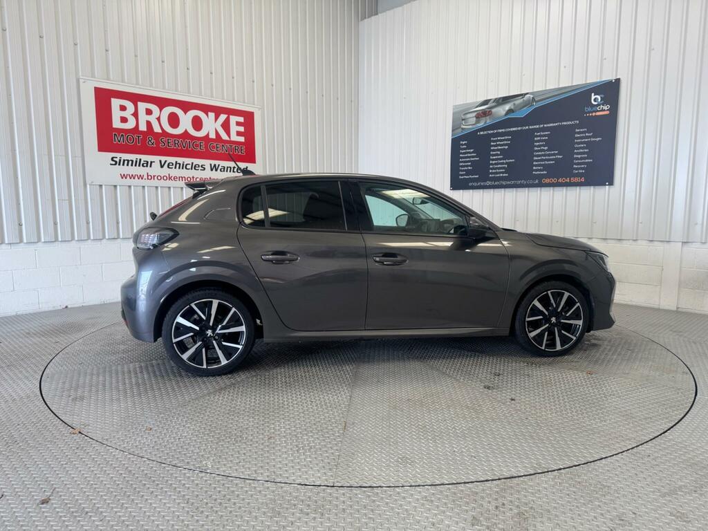 Peugeot 208 1.2 Puretech Allure Euro 6 Ss HK70FYT Grey #2