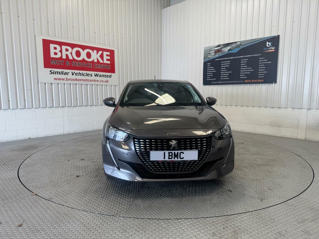 Peugeot 208 1.2 Puretech Allure Euro 6 Ss HK70FYT Grey #4