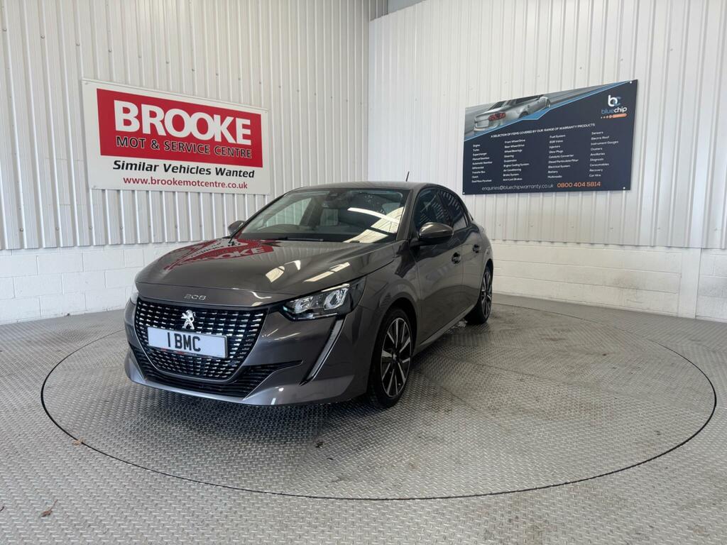Peugeot 208 1.2 Puretech Allure Euro 6 Ss HK70FYT Grey #5