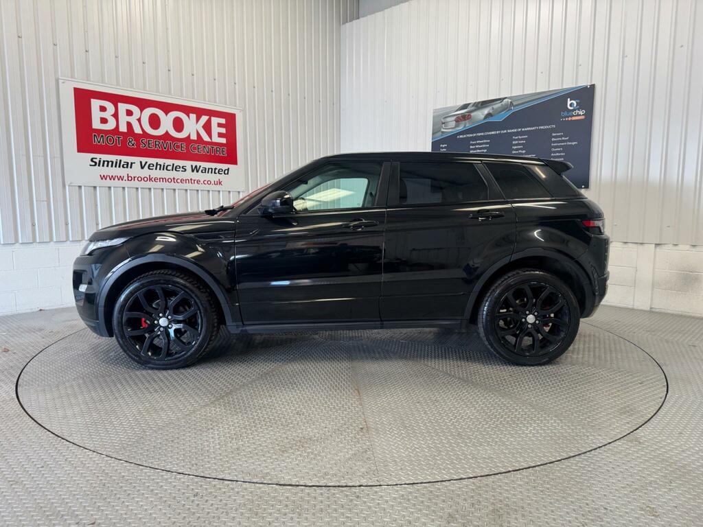 Land Rover Range Rover Evoque 2.2 Sd4 Dynamic 4Wd Euro 5 Ss GK14YUR Black #4