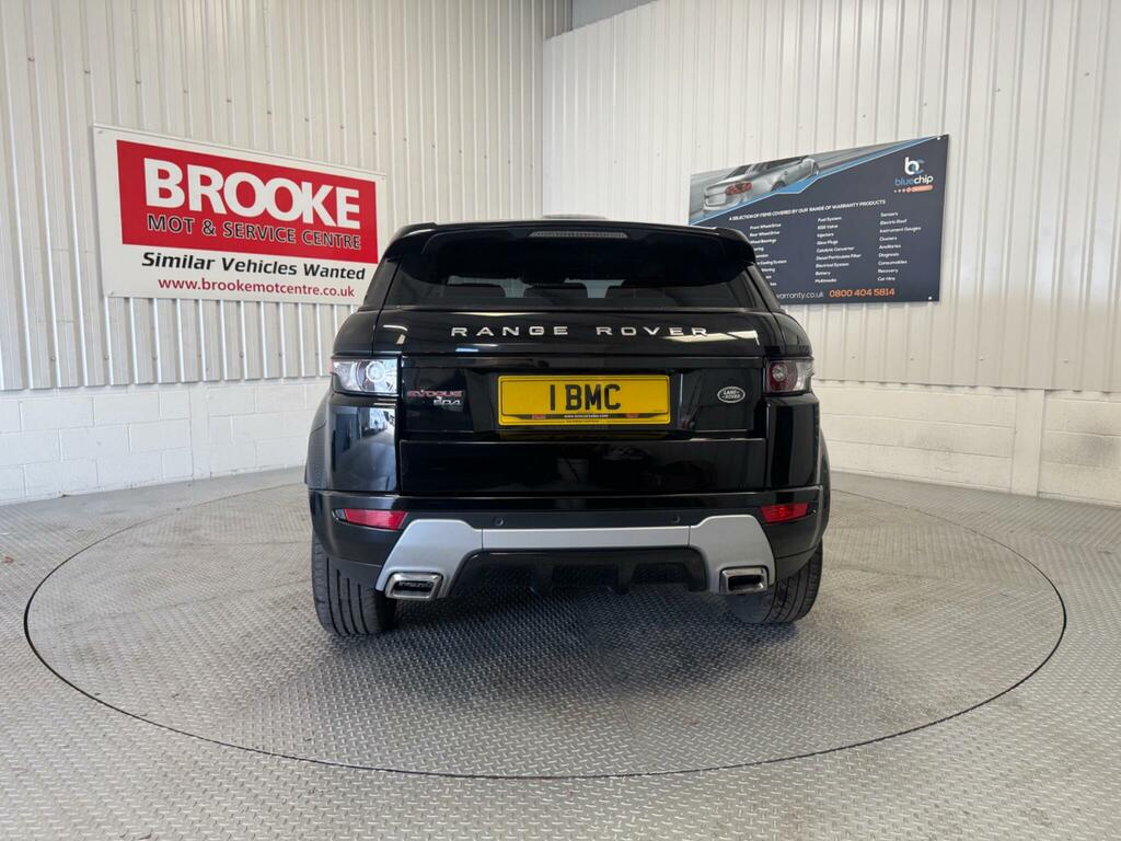 Land Rover Range Rover Evoque 2.2 Sd4 Dynamic 4Wd Euro 5 Ss GK14YUR Black #6