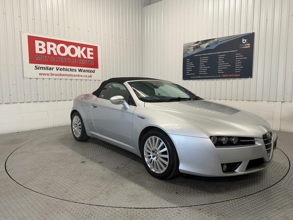 Alfa Romeo Spider 2.2 Jts Silver