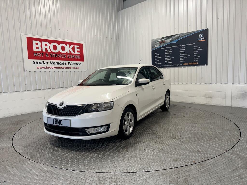 Skoda Rapid 1.6 Tdi Se Euro 5 White #3