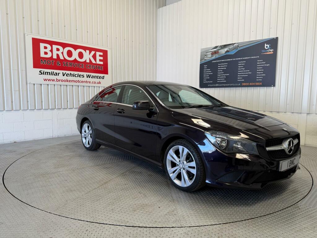 Mercedes-Benz CLA Class 1.6 Cla180 Sport Coupe Euro 6 Ss Purple