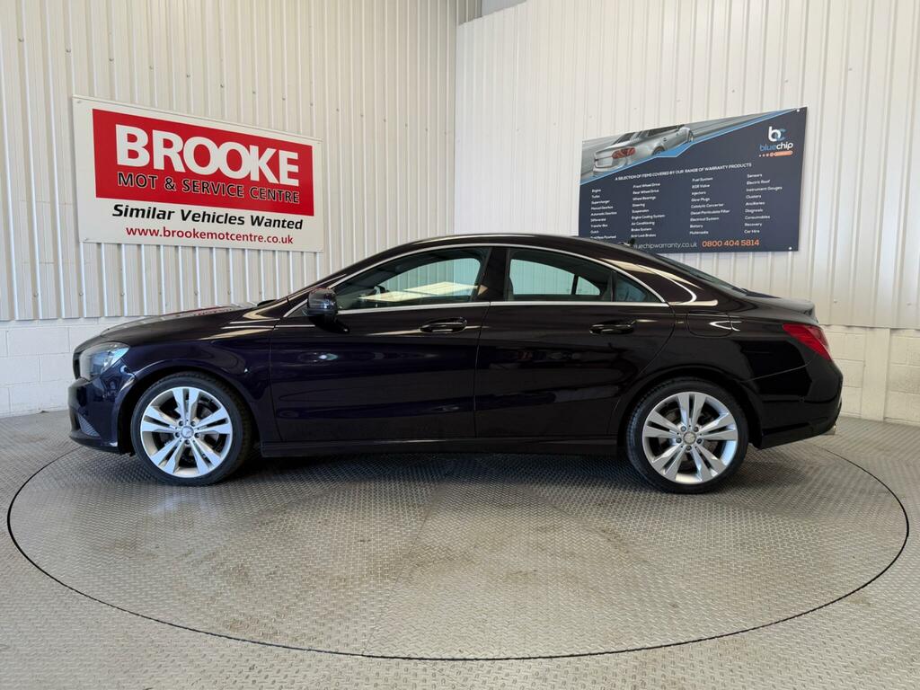 Mercedes-Benz CLA Class 1.6 Cla180 Sport Coupe Euro 6 Ss EU63UPD Purple #6